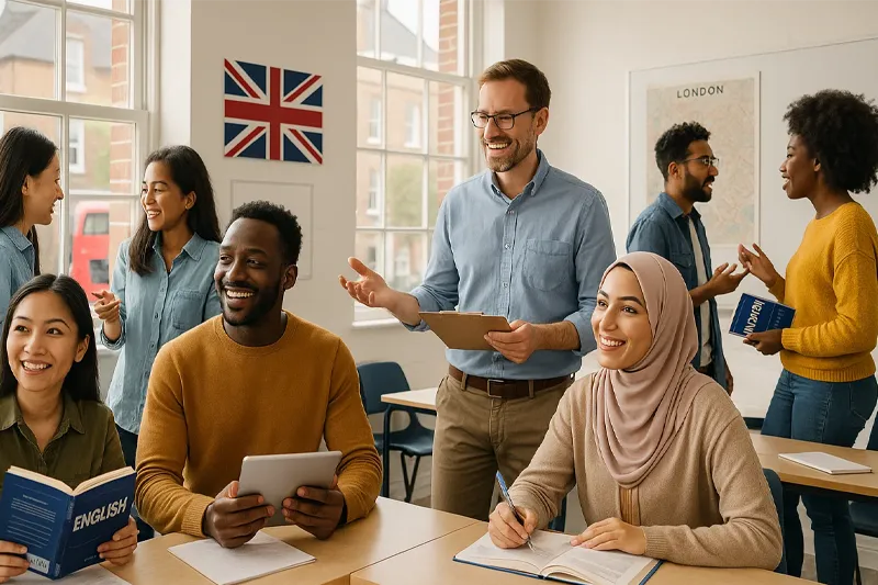 Study English in the UK Short term study visa 1